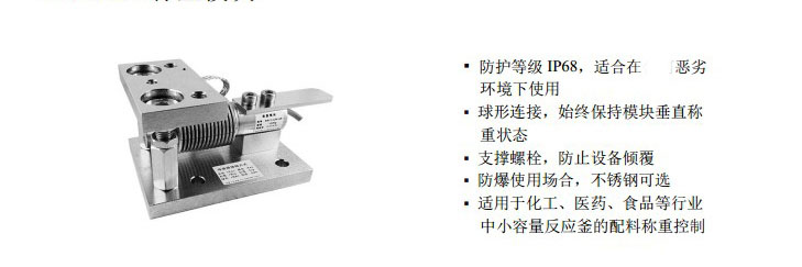 M11-405H波紋管稱重模塊